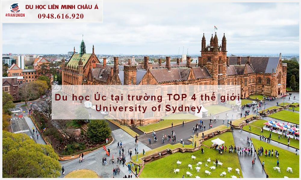Du học Úc học trường nào? University of Sydney - TOP 4 thế giới