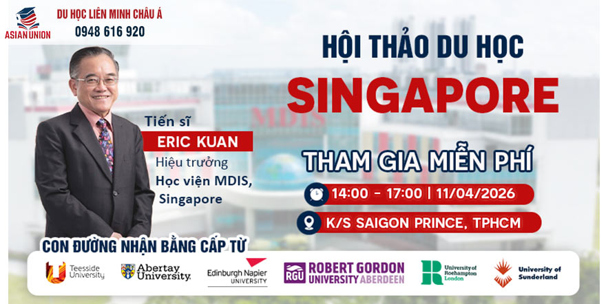 Thông tin hội thảo du học Singapore cùng MDIS