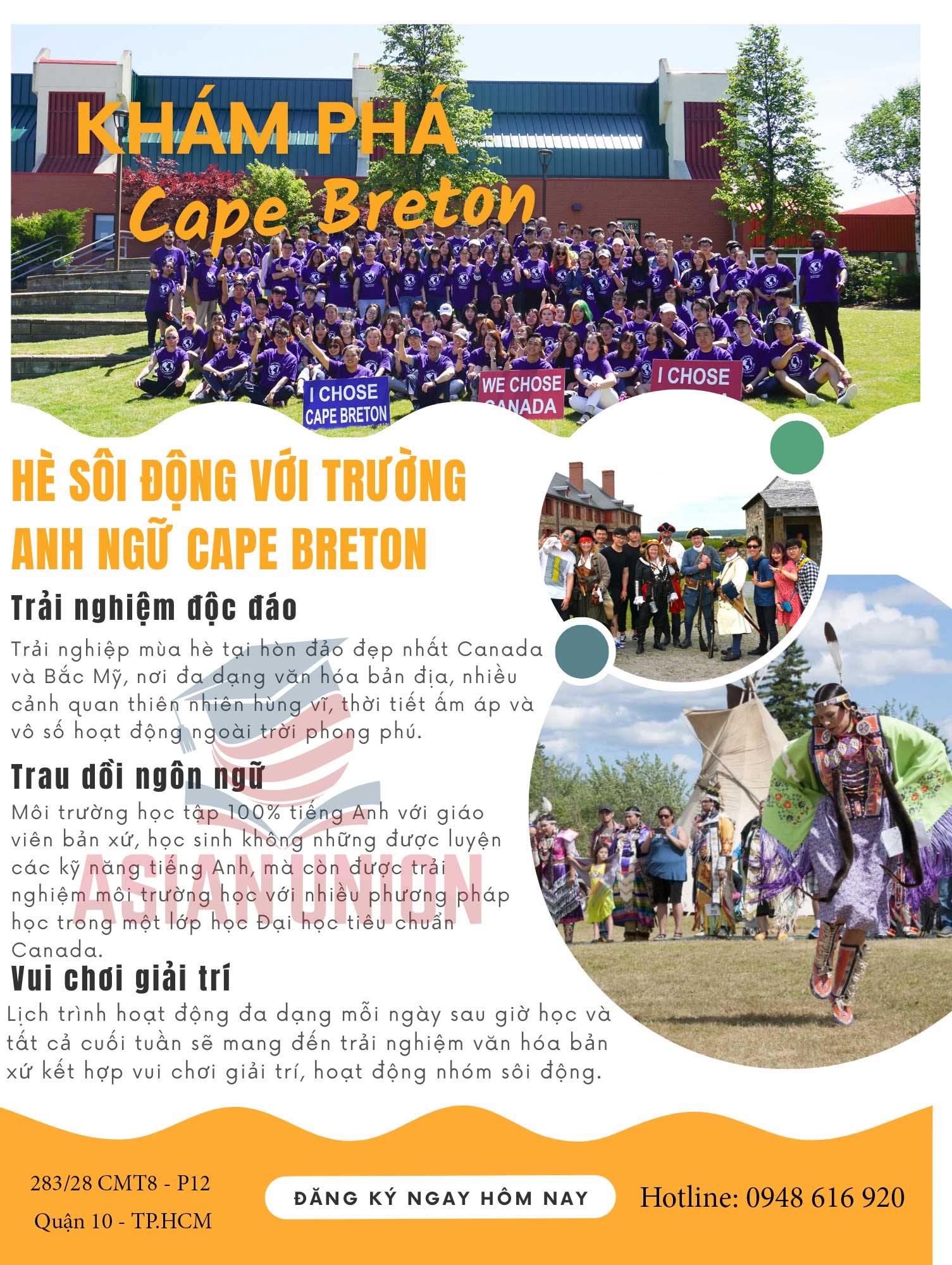 Du học hè Canada tại Cape Breton