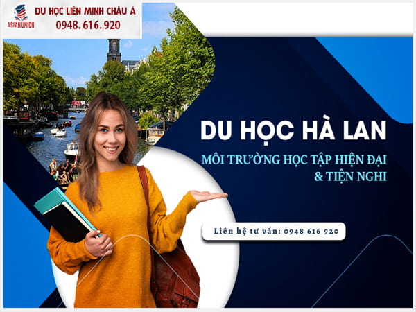 Môi trường học tập hiện đại khi du học Hà Lan