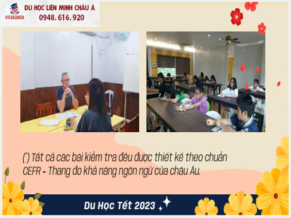 Tham gia các bài kiểm tra đạt tiêu chuẩn CEFR