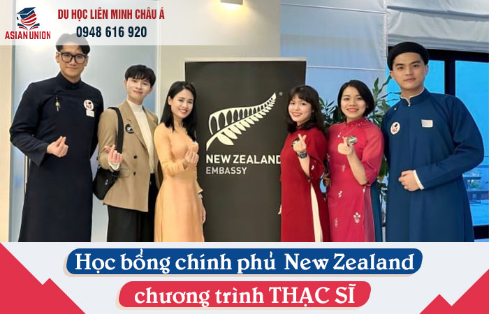 Học bổng du học Thạc sĩ New Zealand mới nhất