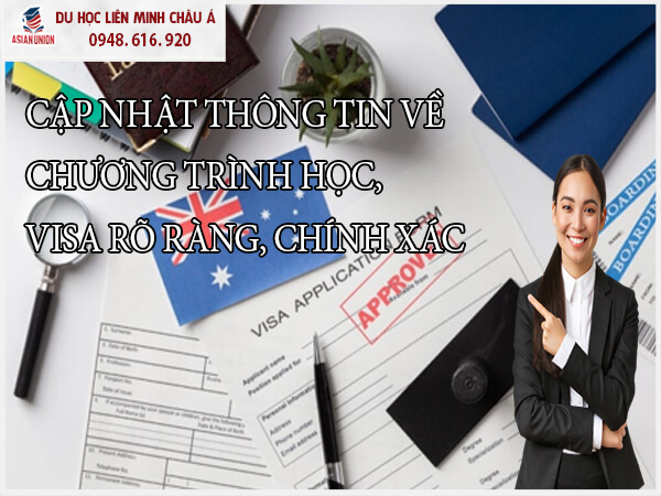 Công ty tư vấn du học Úc cập nhật thông tin rõ ràng