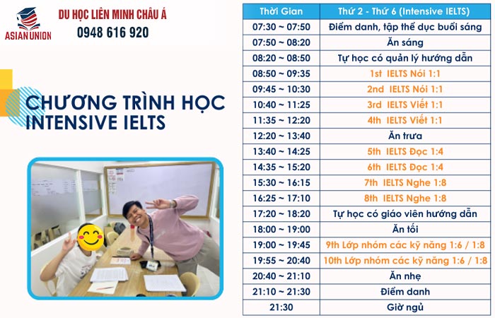 Du học hè Anh ngữ SMEAG khoá intensive IELTS