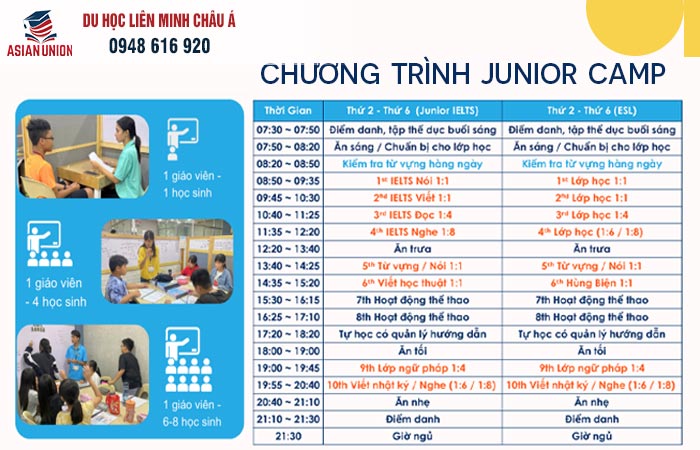 Du học hè Anh ngữ SMEAG khoá Junior Camp