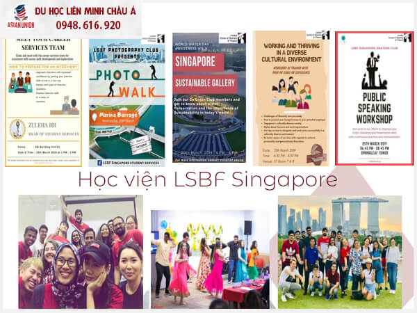 Sinh viên được đào tạo toàn diện khi học tại LSBF Singapore