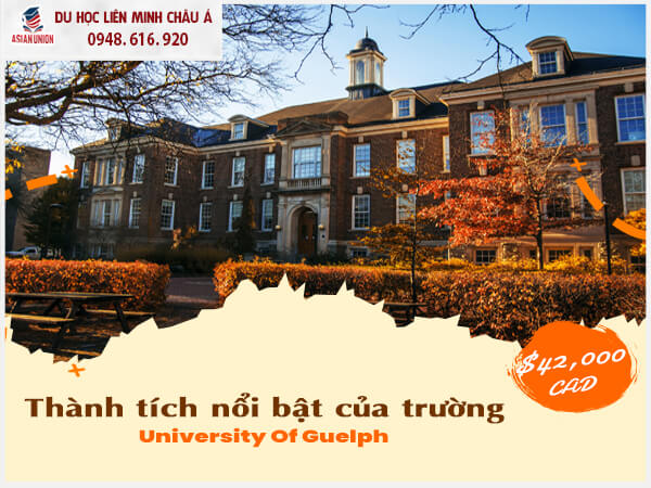 Thành tích nổi bật của trường University Of Guelph