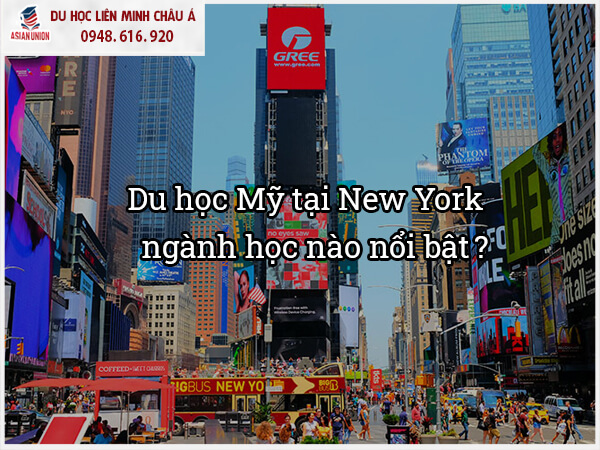 Du học Mỹ tại New York ngành nào nổi bật?