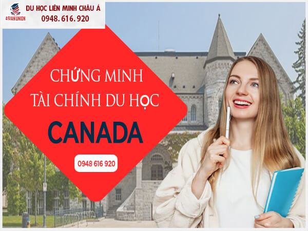 Chứng minh tài chính du học Canada