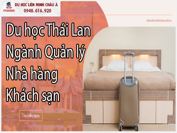 Du học Thái Lan ngành Quản trị nhà hàng khách sạn