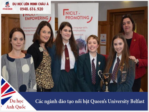 Các ngành đào tạo nổi bật Queen’s University Belfast