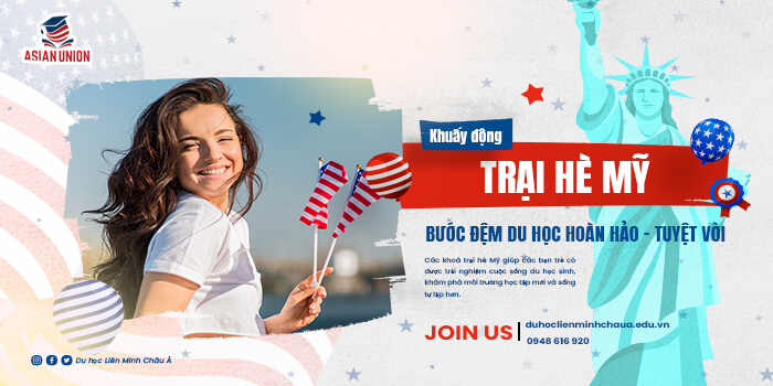 Khuấy động chương trình trại hè Mỹ