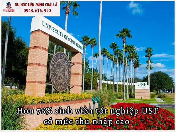 Sinh viên tốt nghiệp tại USF có thu nhập cao