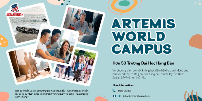 Tổ chức Artemis World Campus - Hơn 50 Trường Đại Học Hàng Đầu