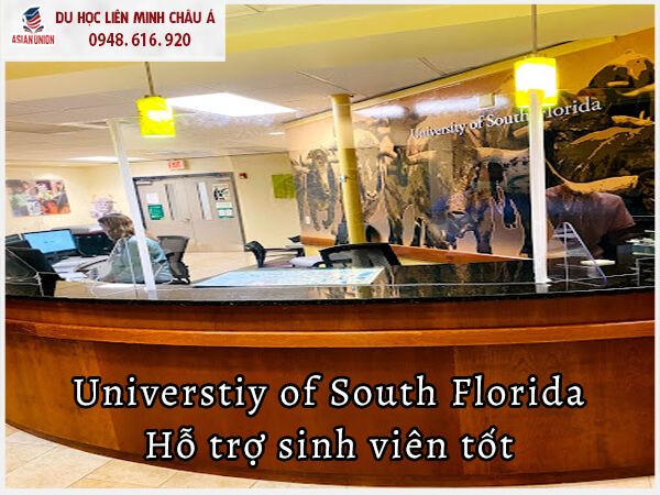 Đại học South Florida hỗ trợ sinh viên tốt
