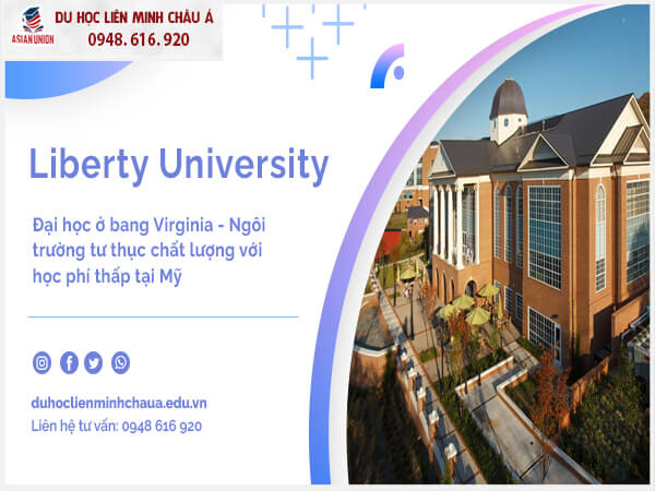 Du học Mỹ bang Virginia trường Đại học Liberty University