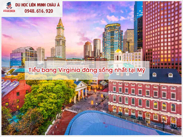 Tiểu bang Virginia đáng sống nhất tại Mỹ