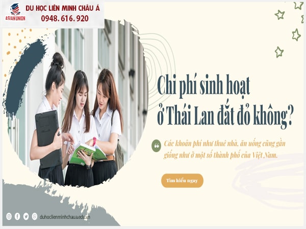 Chi phí sinh hoạt ở Thái Lan đắt đỏ không?