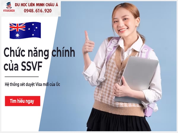 Chức năng chính của SSVF khi xét duyệt visa du học Úc