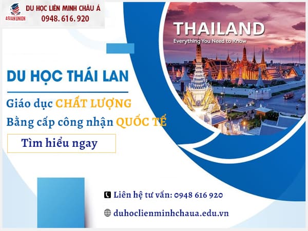 Du học Thái Lan - Giáo dục chất lượng