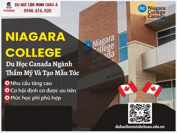 Lợi ích khi du học ngành thẩm mỹ và tạo mẫu tóc tại Niagara College