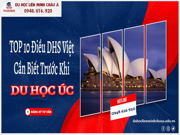 Những điều bạn cần lưu ý trước khi du học Úc