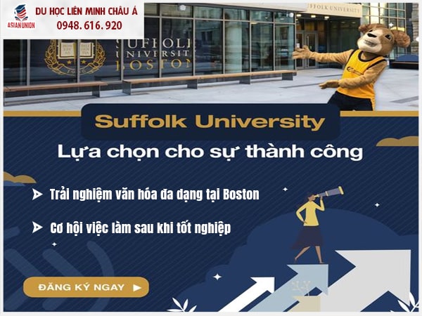 Du học Mỹ trường Đại học Suffolk cơ hội việc làm rộng mở