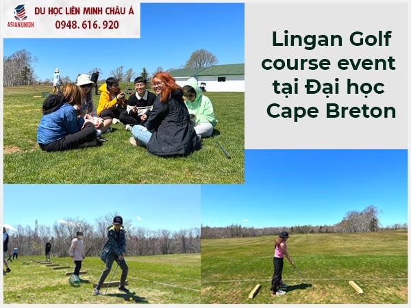 Lingan Golf course event tại đại học Cape Breton