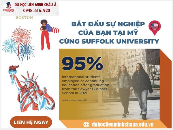 TOP trường Đại học Suffolk tốt nhất Boston