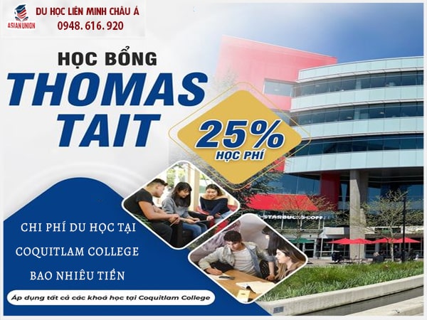 Học bổng trường Coquitlam lên tới 25%