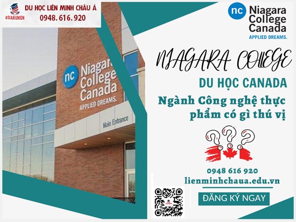 Du học Canada ngành Công nghệ thực phẩm tại Cao đẳng Niagara