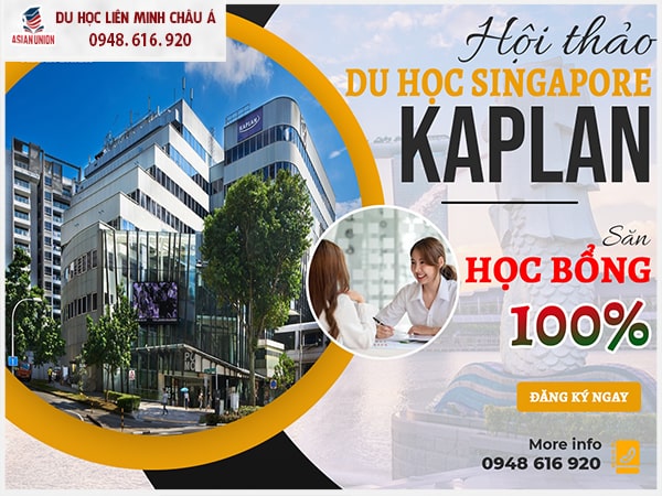 Tham dự hội thảo du học Singapore tại Sóc trăng nhận ngay học bổng 100%