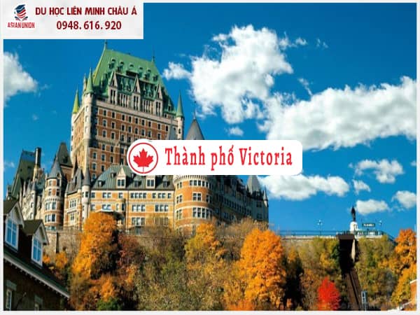 Thành phố Victoria thủ phủ bang British Columbia