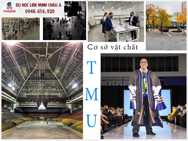 Cơ sở vật chất hiện đại của TMU