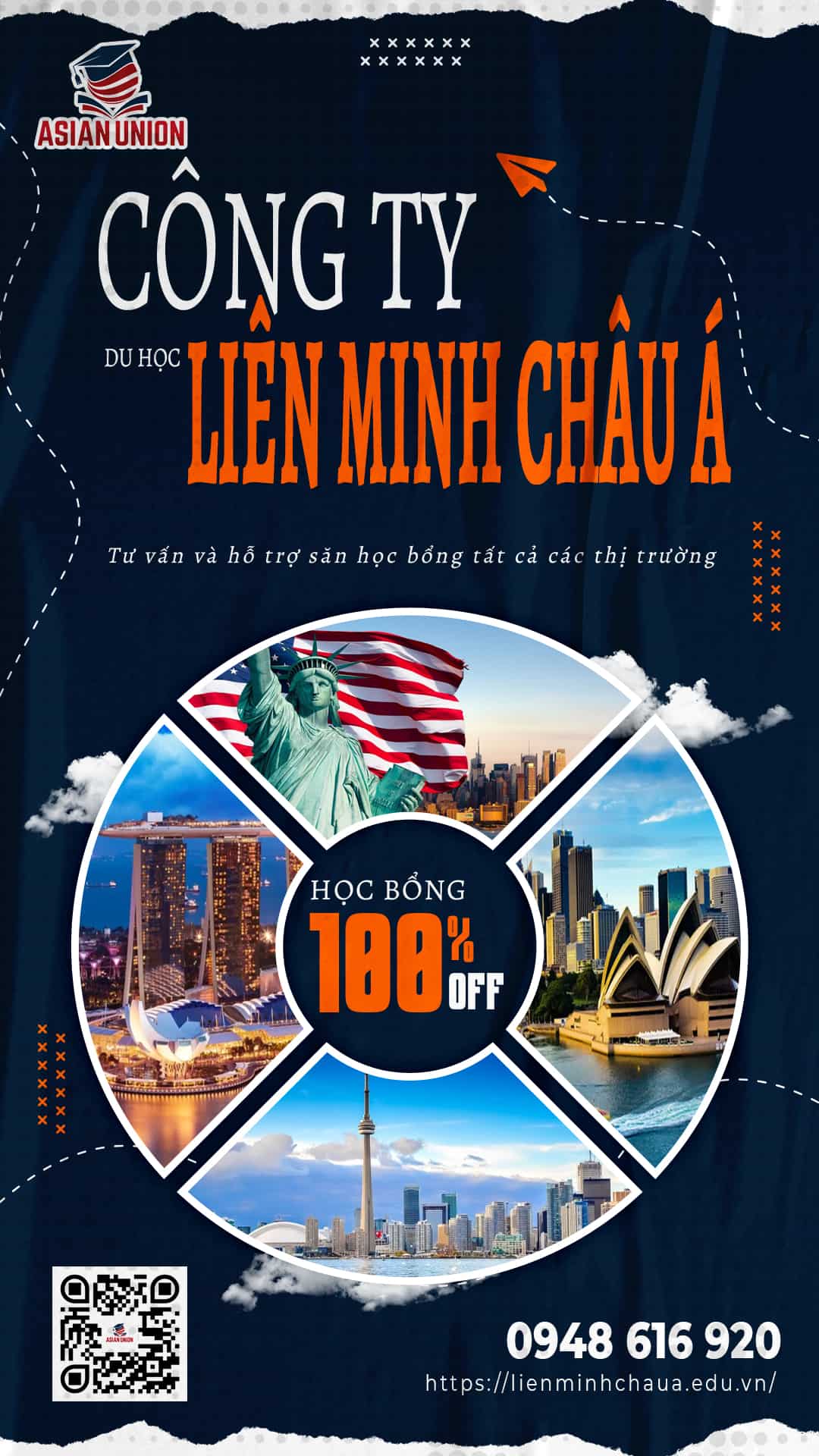 Săn học bổng cùng du học Liên Minh Châu Á