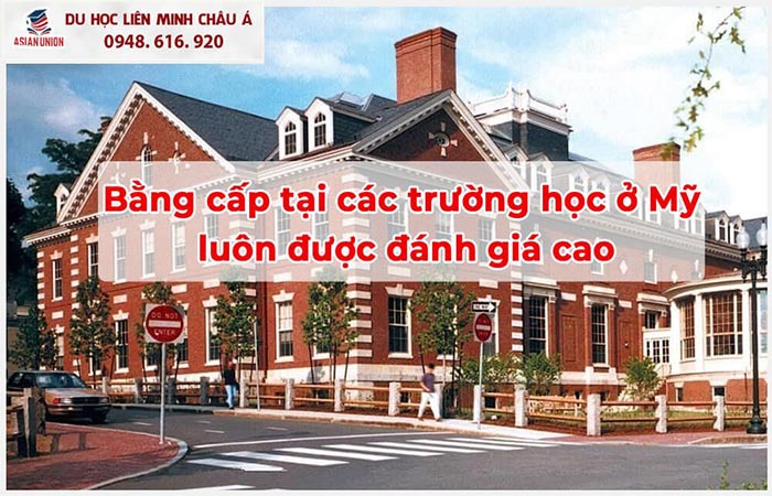 Gia trị bằng cấp các trường ở Mỹ được đánh giá cao
