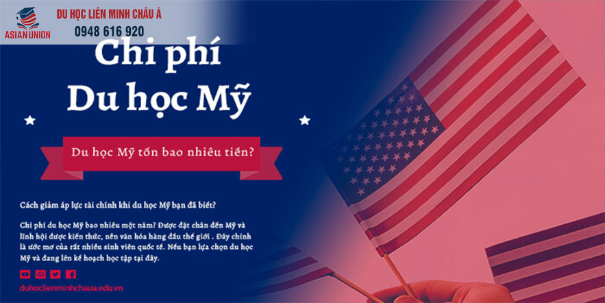 Chi phí du học Mỹ hết bao nhiêu 1 năm?
