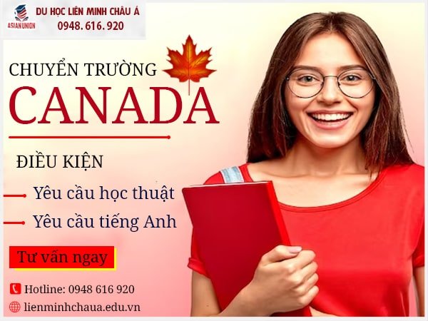 Điều kiện chuyển trường tại Canada
