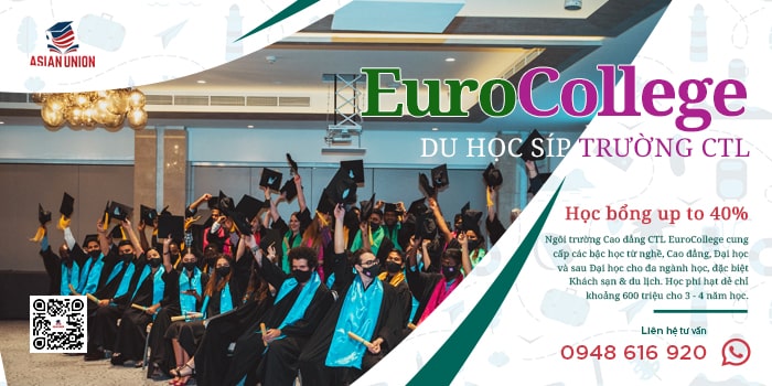 Du Học Síp Trường CTL EuroCollege học bổng lên tới 40%