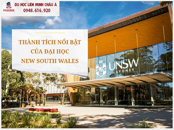 Thành tích nổi bật của Đại học New South Wales
