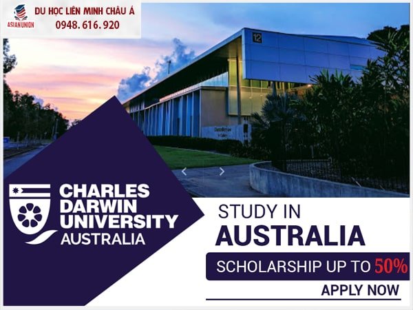 Đại học ở Úc trường Charles Darwin học bổng 50%
