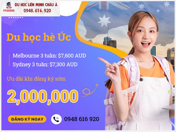 Chi phí du học hè Úc 2024