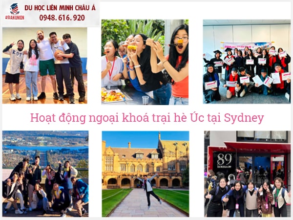 Hoạt động ngoại khoá khi tham gia trại hè Úc tại Sydney
