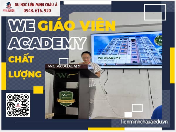 Giáo viên chất lượng tại trường Anh ngữ WE ACADEMY