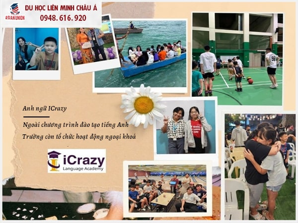 Hoạt động ngoại khoá trường Anh ngữ ICrazy
