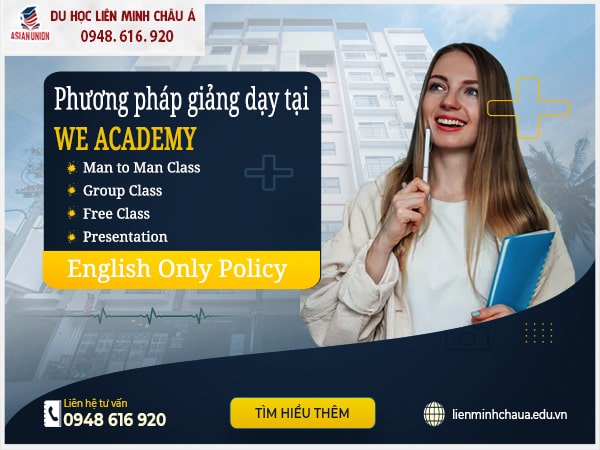 Phương pháp giảng dạy tại trường Anh ngữ WE ACADEMY