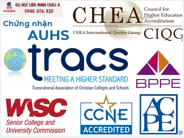 Tổng hợp các chứng nhận của AUHS
