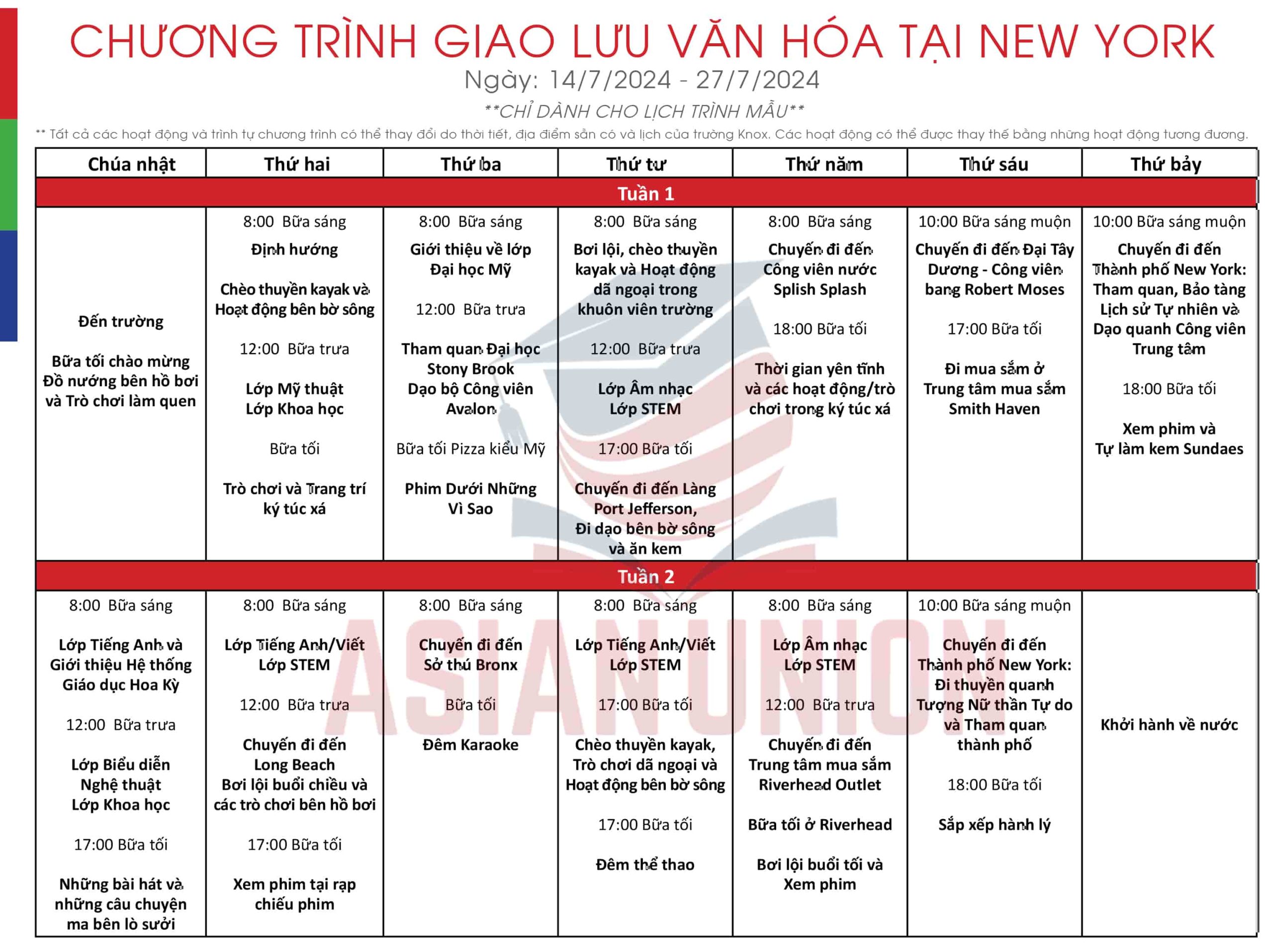 Chương trình trại hè Knox