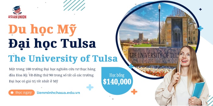Học bổng Đại học Tulsa lên đến $140,000 | The University of Tulsa