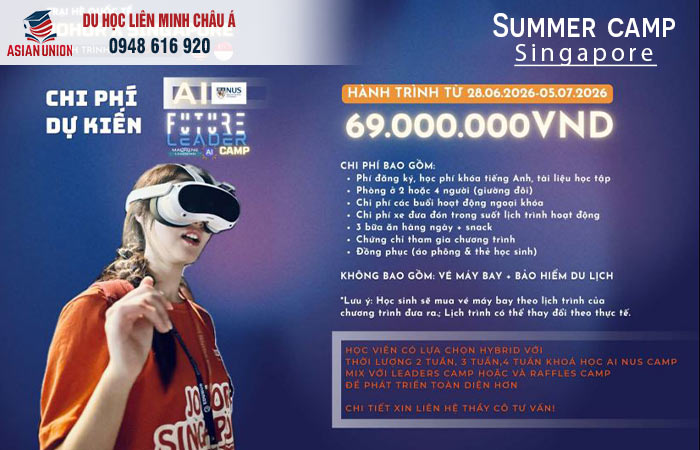 Trại hè NUS Camp - Singapore